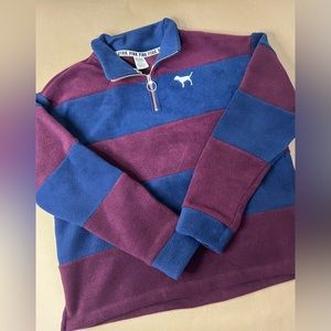 Victorias Secret PINK Polar Fleece Half Zip